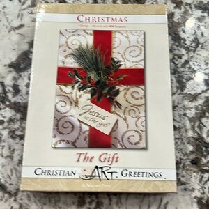 Christmas 🎄 cards the girt Jesus is the gift 🎁 and we need to give it out